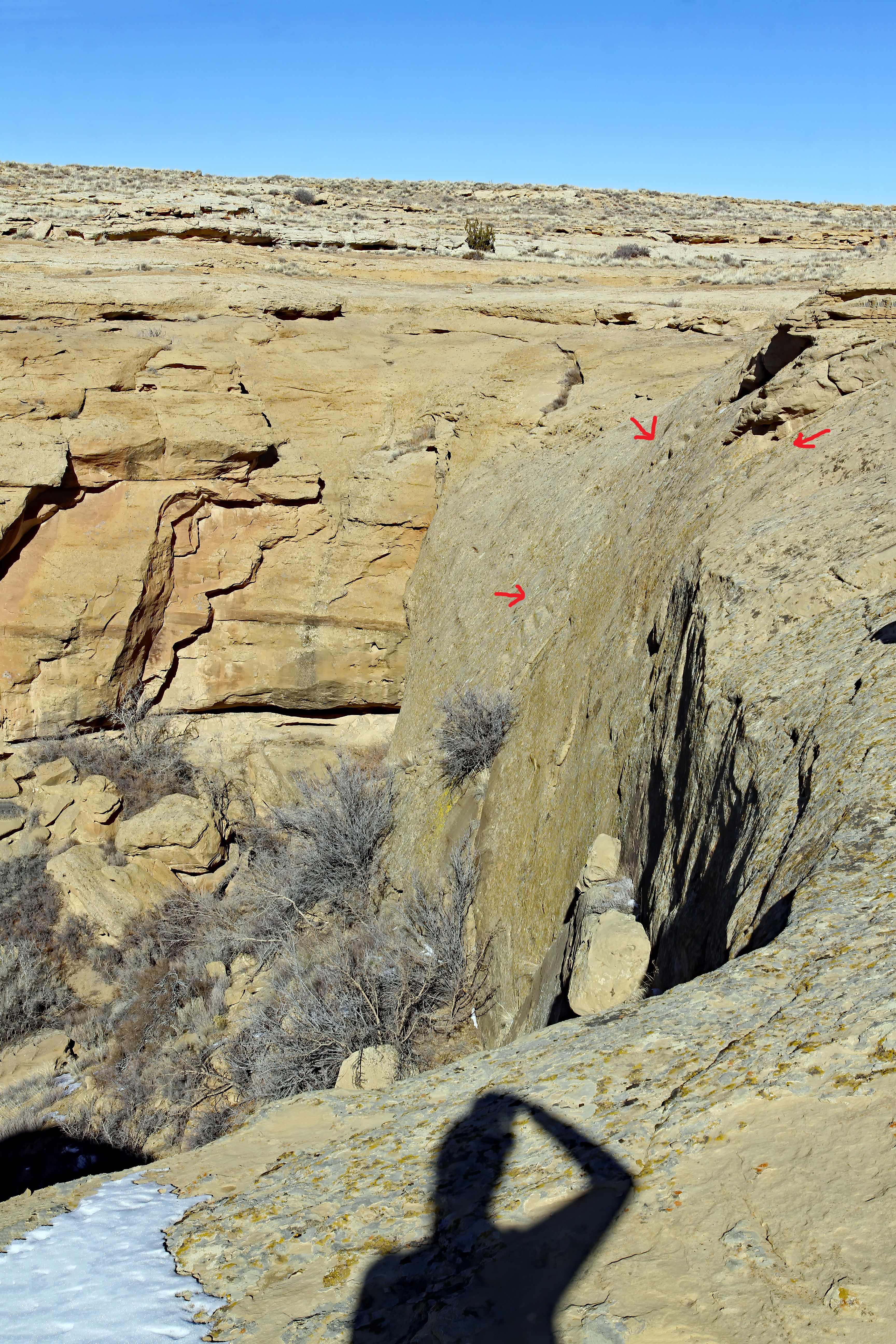 Jackson 's Stairway at Chaco Canyon in Nageezi, NM