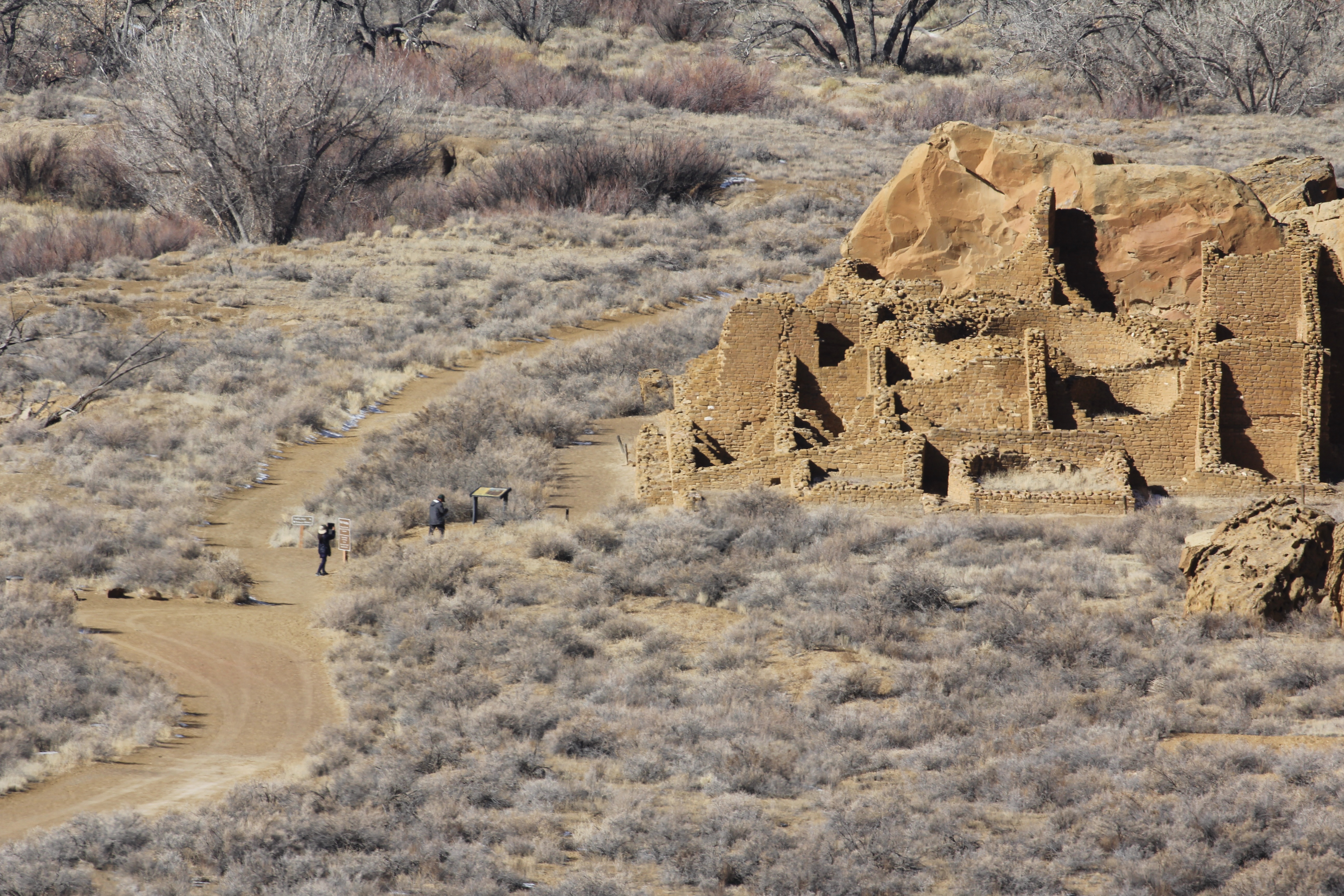 Kin Kletso ruins at Chaco Canyon in Nageezi, NM