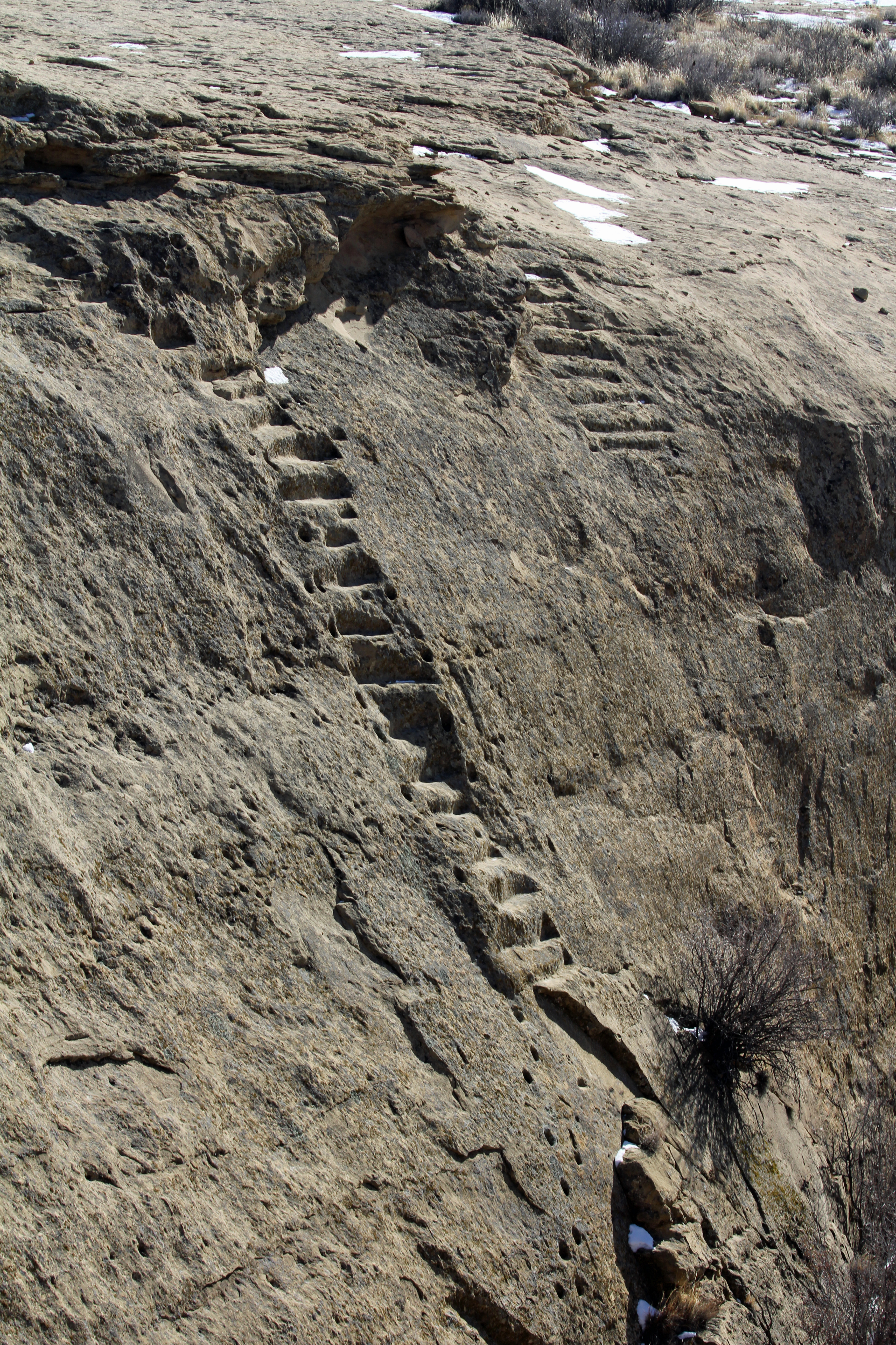 Jackson 's Stairway at Chaco Canyon in Nageezi, NM